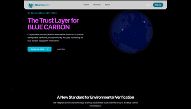 Blue Carbon Registry Platform project thumbnail